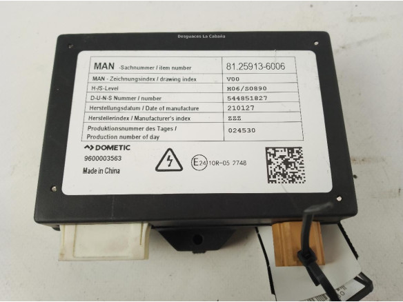 81259136006 MODULO ELECTRONICO MAN TGX II|Desguaces La Cabaña