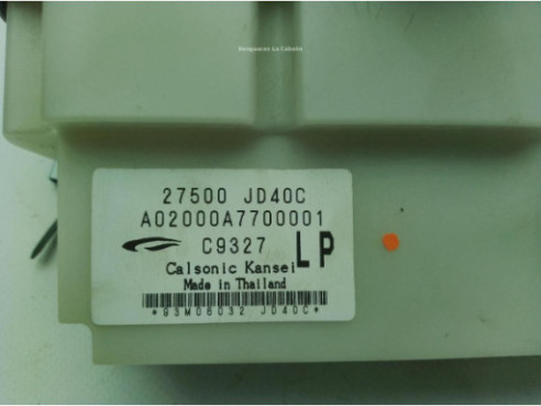 27500JD40C MANDO CLIMA NISSAN QASHQAI / QASHQAI +2 I (J10, JJ10)|Desguaces La Cabaña