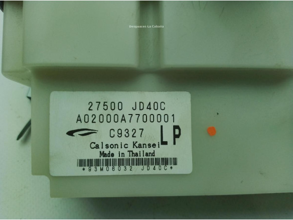 27500JD40C MANDO CLIMA NISSAN QASHQAI / QASHQAI +2 I (J10, JJ10)|Desguaces La Cabaña