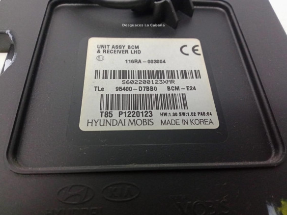  95400D7BB0 MODULO ELECTRONICO HYUNDAI TUCSON (TL)|Desguaces La Cabaña