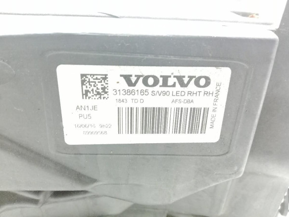   FARO DERECHO VOLVO S90 II (234)|Desguaces La Cabaña