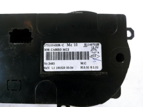 275105430R MANDO CLIMA RENAULT CLIO IV (BH_)|Desguaces La Cabaña