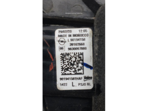 90194158 PILOTO TRA IZQ INT OPEL CORSA F|Desguaces La Cabaña