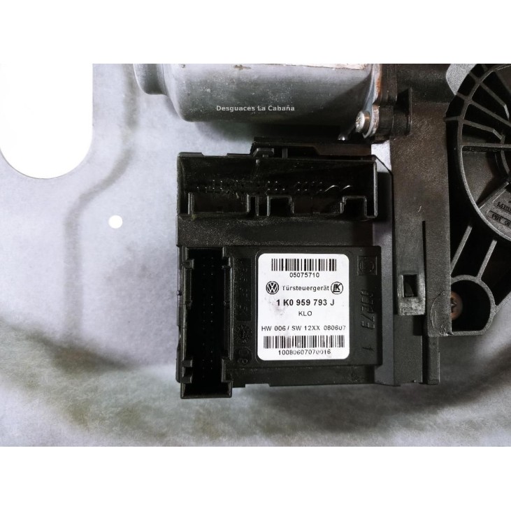 1K0959793J ELEVALUNAS PUERTA LAT DEL IZQ VW CADDY III Furgón (2KA, 2KH, 2CA, 2CH) |Desguaces La Cabaña
