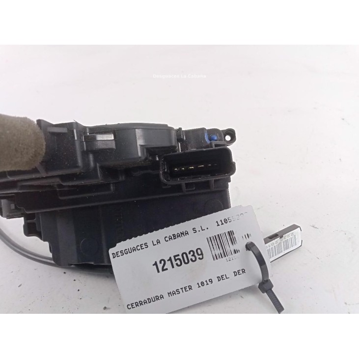 805020009R CERRADURA PUERTA LAT DEL DER RENAULT MASTER III Furgón (FV) |Desguaces La Cabaña