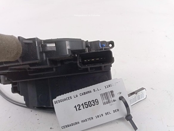 805020009R CERRADURA PUERTA LAT DEL DER RENAULT MASTER III Furgón (FV) |Desguaces La Cabaña