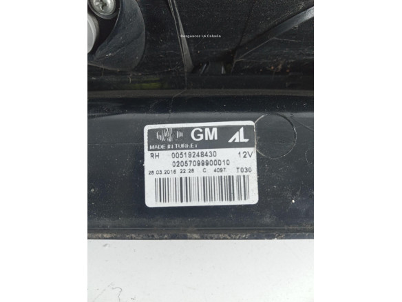 00519248430 PILOTO TRA DER OPEL COMBO Furgón/ranchera familiar (X12)|Desguaces La Cabaña