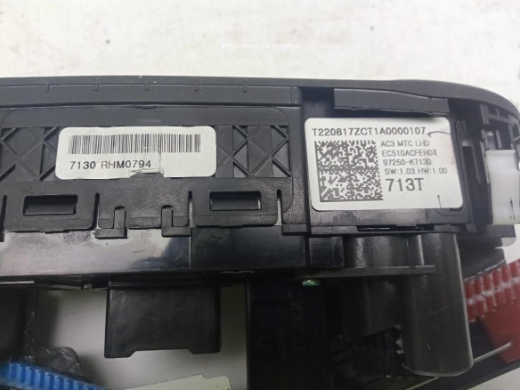  97250K7130 MANDO CALEFACCION HYUNDAI i10 III (AC3, AI3)|Desguaces La Cabaña