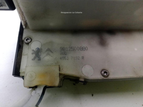 9812500880 CERRADURA PUERTA LAT DEL IZQ PEUGEOT 208|Desguaces La Cabaña
