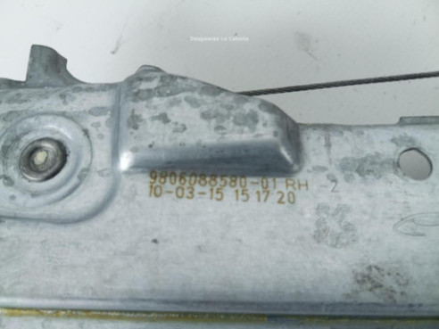 9806088580 ELEVALUNAS PUERTA LAT TRA DER PEUGEOT 2008|Desguaces La Cabaña