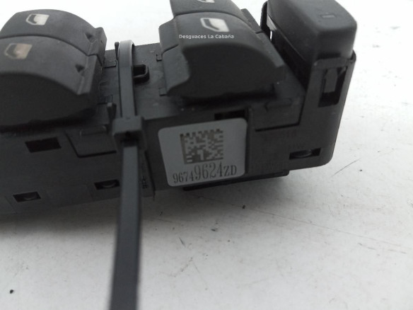 96749624ZD MANDO ELEVALUNAS PUERTA LAT DEL IZQ PEUGEOT 2008|Desguaces La Cabaña