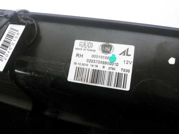 518106730  PILOTO TRA DER FIAT DOBLO Furgón/ranchera familiar (263_)|Desguaces La Cabaña