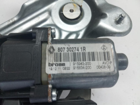 80730274R ELEVALUNAS PUERTA LAT DEL DER RENAULT SCÉNIC III (JZ0/1_)|Desguaces La Cabaña