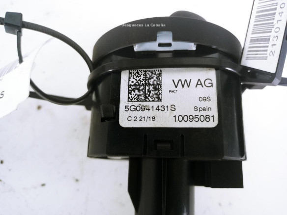 5G0941431S CONMUTADOR LUCES VW POLO (AW1, BZ1) |Desguaces La Cabaña