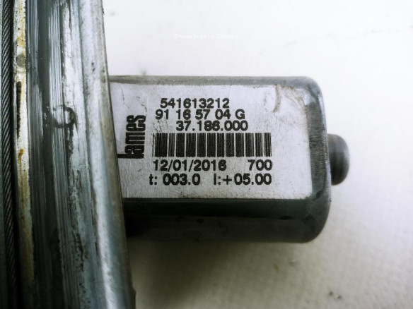 91165704G ELEVALUNAS PUERTA LAT DEL IZQ NISSAN PRIMASTAR Furgón (X83)|Desguaces La Cabaña