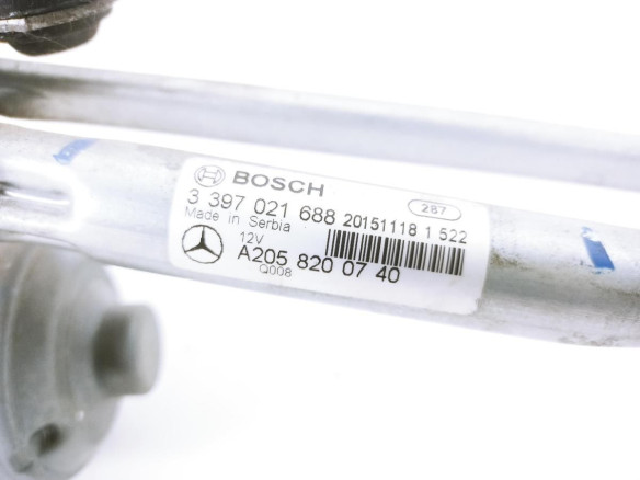 A2058200740 MOTOR LIMPIAPARABRISAS DEL MERCEDES BENZ CLASE C Coupé (C205)|Desguaces La Cabaña