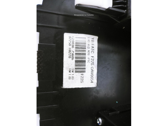 97250H8220 MANDO CLIMA KIA STONIC (YB)|Desguaces La Cabaña