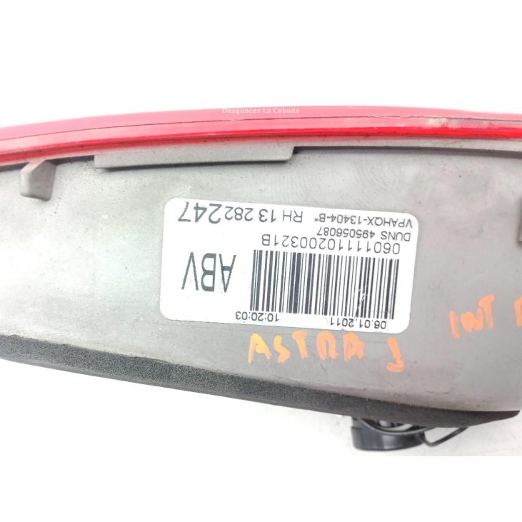 13282247 PILOTO TRA DER INT OPEL ASTRA J (P10) |Desguaces La Cabaña