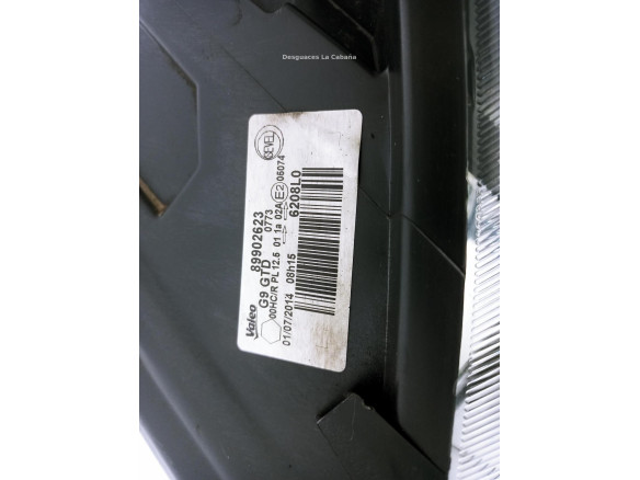 89902623 FARO IZQUIERDO PEUGEOT EXPERT Furgón (VF3A_, VF3U_, VF3X_)|Desguaces La Cabaña