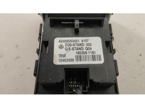 A2469050451 INTERRUPTOR FRENO MANO ELECTRICO MERCEDES BENZ CLASE GLA (X156)|Desguaces La Cabaña
