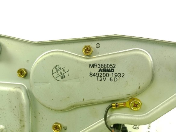MR388052 MOTOR LIMPIAPARABRISAS TRA MITSUBISHI MONTERO III Canvas Top (V6_W, V7_W) |Desguaces La Cabaña