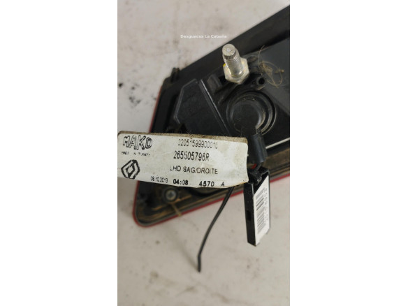 265505796R PILOTO TRA DER INT RENAULT CLIO IV Grandtour (KH_)|Desguaces La Cabaña