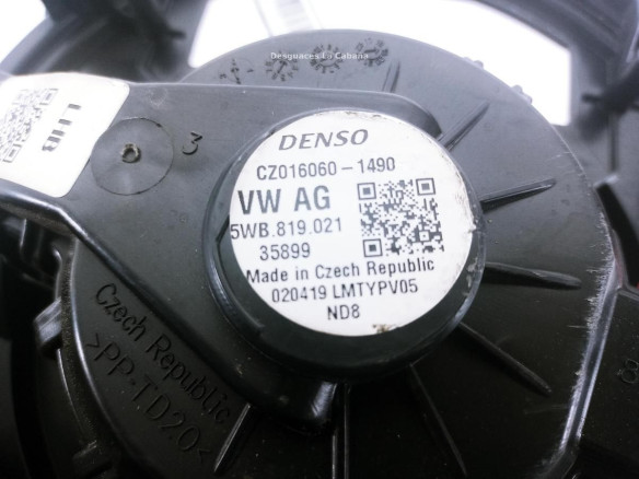 5WB819021 MOTOR CALEFACCION MAN TGE Furgon|Desguaces La Cabaña