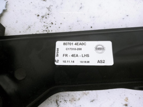 807014EA0C ELEVALUNAS PUERTA LAT DEL IZQ NISSAN QASHQAI II Todo terreno, cerrada (J11, J11_)|Desguaces La Cabaña
