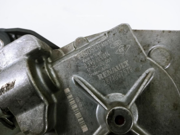 287109757R MOTOR LIMPIAPARABRISAS TRA RENAULT MEGANE IV (B9A/M_)|Desguaces La Cabaña