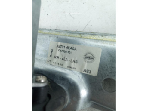 ELEVALUNAS PUERTA LAT TRA IZQ NISSAN QASHQAI II Todo terreno, cerrada (J11, J11_)|Desguaces La Cabaña