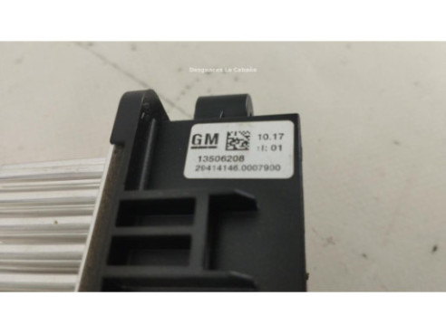 1356208 RESISTENCIA CALEFACCION OPEL INSIGNIA B Grand Sport (Z18)|Desguaces La Cabaña