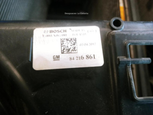 84216861 ELECTROVENTILADOR OPEL INSIGNIA B Grand Sport (Z18)|Desguaces La Cabaña