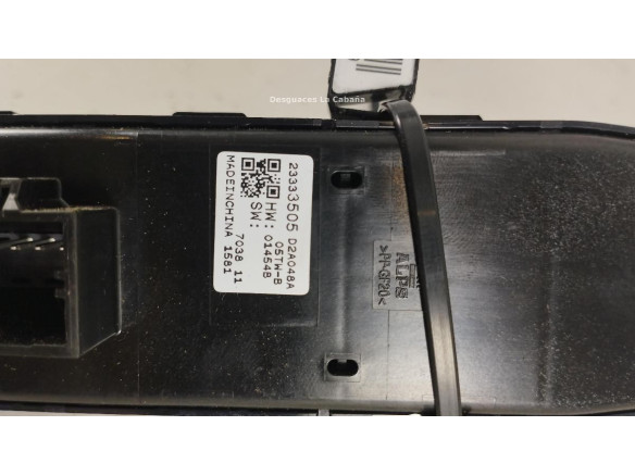23333505 MANDO ELEVALUNAS PUERTA LAT DEL DER OPEL INSIGNIA B Grand Sport (Z18)|Desguaces La Cabaña
