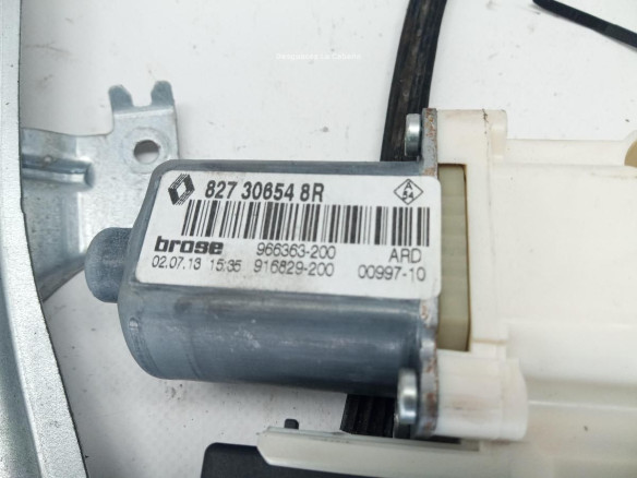 827306548R ELEVALUNAS PUERTA LAT TRA DER RENAULT MEGANE III Fastback (BZ0_)|Desguaces La Cabaña