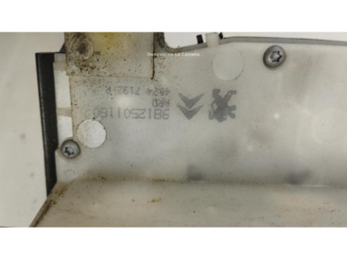 9812501180 CERRADURA PUERTA LAT TRA DER PEUGEOT 208|Desguaces La Cabaña