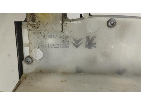 9812501180 CERRADURA PUERTA LAT TRA DER PEUGEOT 208|Desguaces La Cabaña