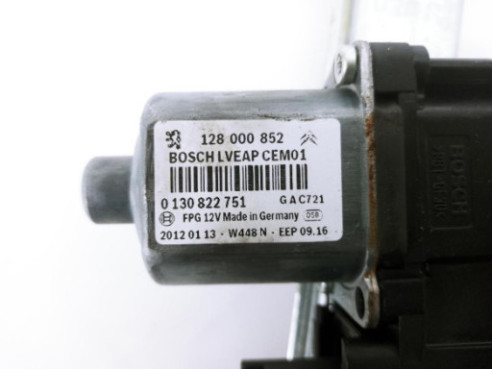 128000852 ELEVALUNAS PUERTA LAT TRA IZQ CITROEN C5 III (RD_)|Desguaces La Cabaña