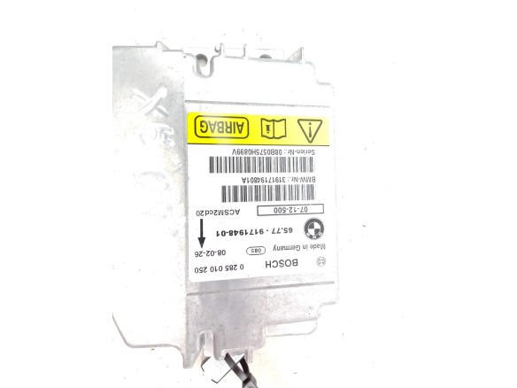 65779171948, CENTRALITA AIRBAG BMW X5 (E70) |Desguaces La Cabaña