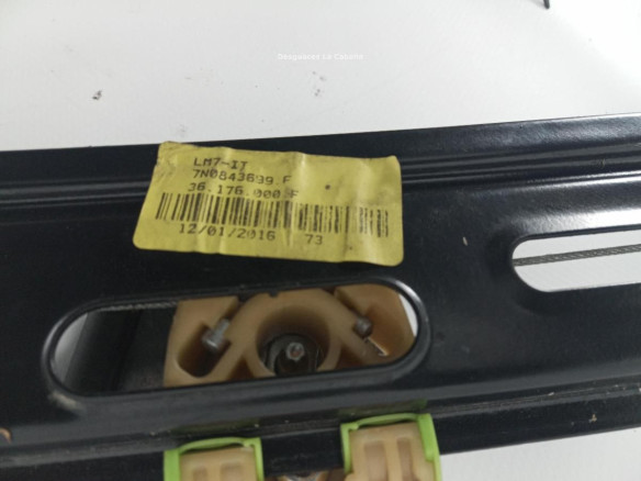 7N0843699F ELEVALUNAS PUERTA LAT TRA IZQ VW SHARAN (7N1, 7N2)|Desguaces La Cabaña