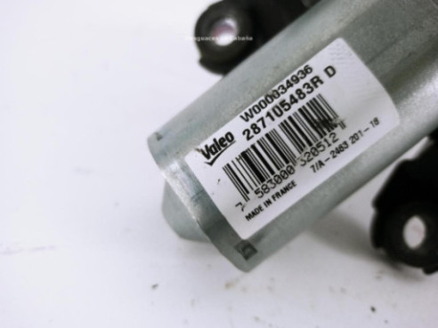 287105483R MOTOR LIMPIAPARABRISAS TRA RENAULT CAPTUR (J5_, H5_)|Desguaces La Cabaña