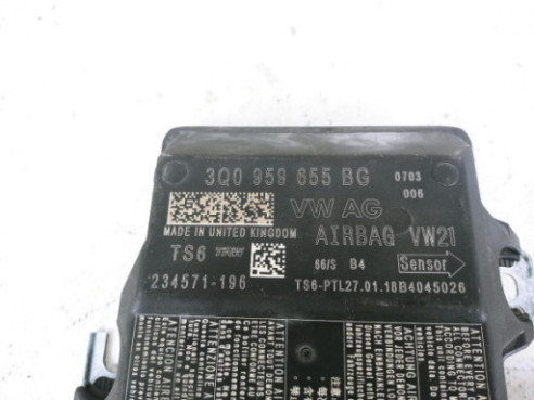 3Q0959655BG CENTRALITA AIRBAG VW CRAFTER Furgón (SY_)|Desguaces La Cabaña