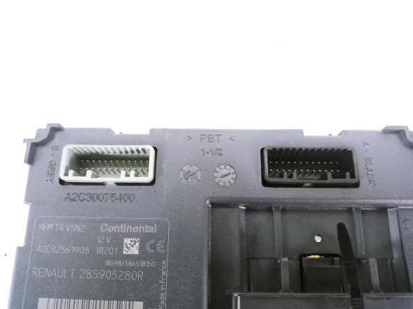 285905280R LECTOR LLAVE RENAULT CAPTUR (J5_, H5_)|Desguaces La Cabaña