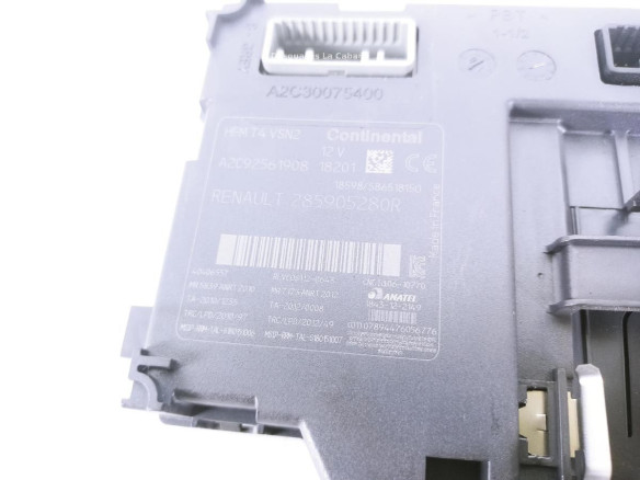 285905280R LECTOR LLAVE RENAULT CAPTUR (J5_, H5_)|Desguaces La Cabaña