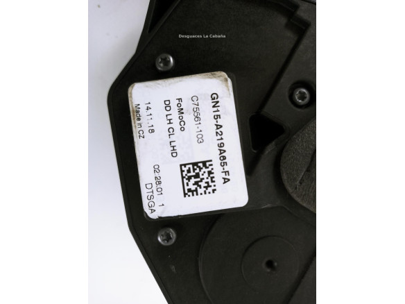 GN15'A219A65'FA CERRADURA PUERTA LAT DEL IZQ FORD ECOSPORT|Desguaces La Cabaña