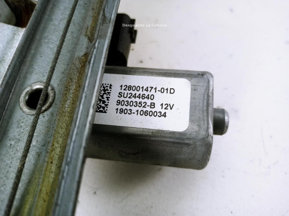 12800147110D ELEVALUNAS PUERTA LAT TRA DER RENAULT CAPTUR (J5_, H5_)|Desguaces La Cabaña