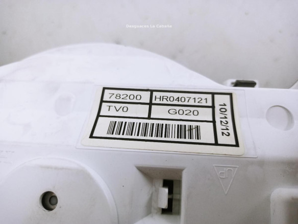 HR0407121 CUADRO INSTRUMENTOS HONDA CIVIC VIII Hatchback (FN, FK)|Desguaces La Cabaña