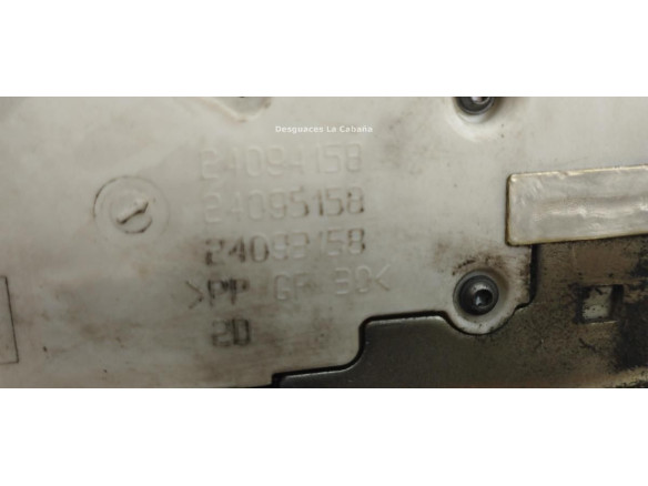 24094158 CERRADURA PUERTA LAT DEL DER CITROEN C3 Picasso|Desguaces La Cabaña