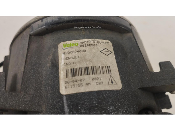 820074008 NIEBLA DEL DER RENAULT MEGANE II Sedán (LM0/1_)|Desguaces La Cabaña
