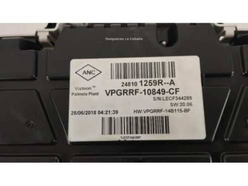 248101259RA CUADRO INSTRUMENTOS RENAULT CLIO IV (BH_)|Desguaces La Cabaña