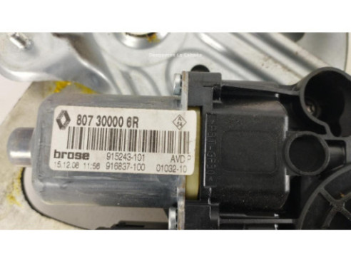 807300006R ELEVALUNAS PUERTA LAT DEL DER RENAULT MEGANE III Coupé (DZ0/1_)|Desguaces La Cabaña